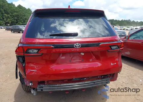 2025 Toyota Grand Highlander Xle z USA, uszkodzony, nr VIN 5TDAAAB59SS088014